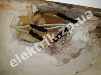 Пошук несправності прихованої проводки. Коротке замикання.