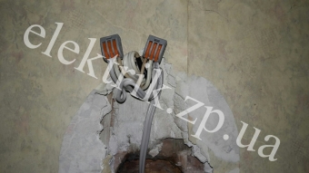 Восстановление проводов в распределительной коробке